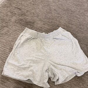 Skims cotton jersey shorts